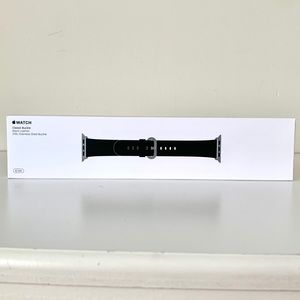 Apple Watch Black Leather Buckle Band 42 MM